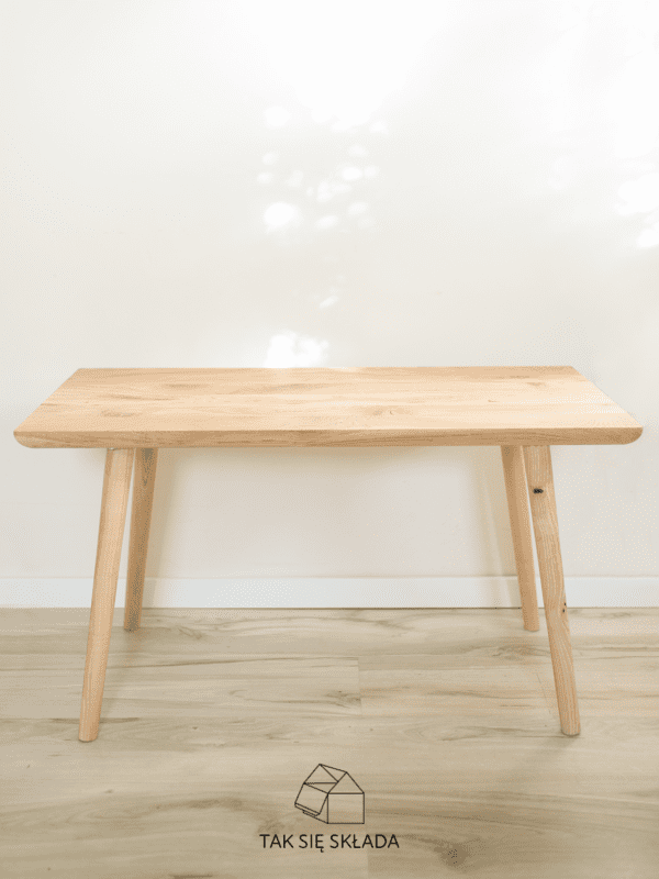 Stolik dębowy ze skośnymi nogami produkt Stolik dębowy ze skośnymi nogami