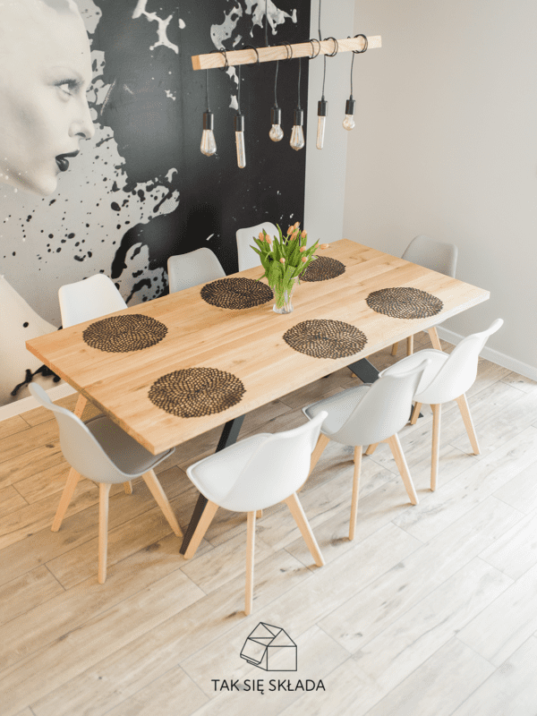 industrialny stół ze skośnymi nogami sz produkt industrialny stół ze skośnymi nogami sz