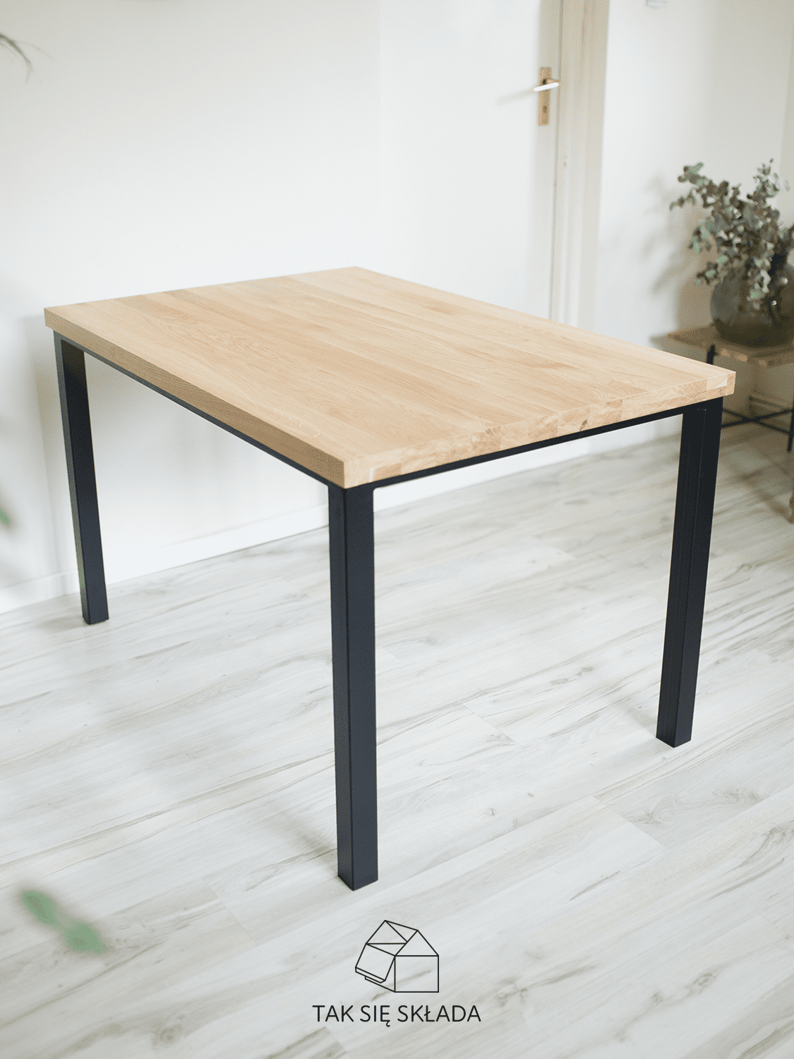 produkt stół industrialny proste nogi i