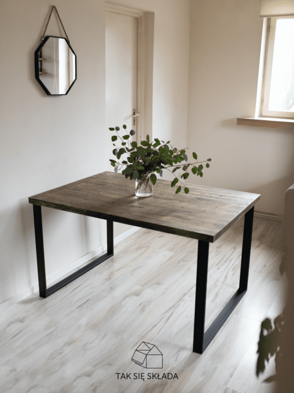 #UP- Postarzany stół industrialny produkt #UP- Postarzany stół industrialny