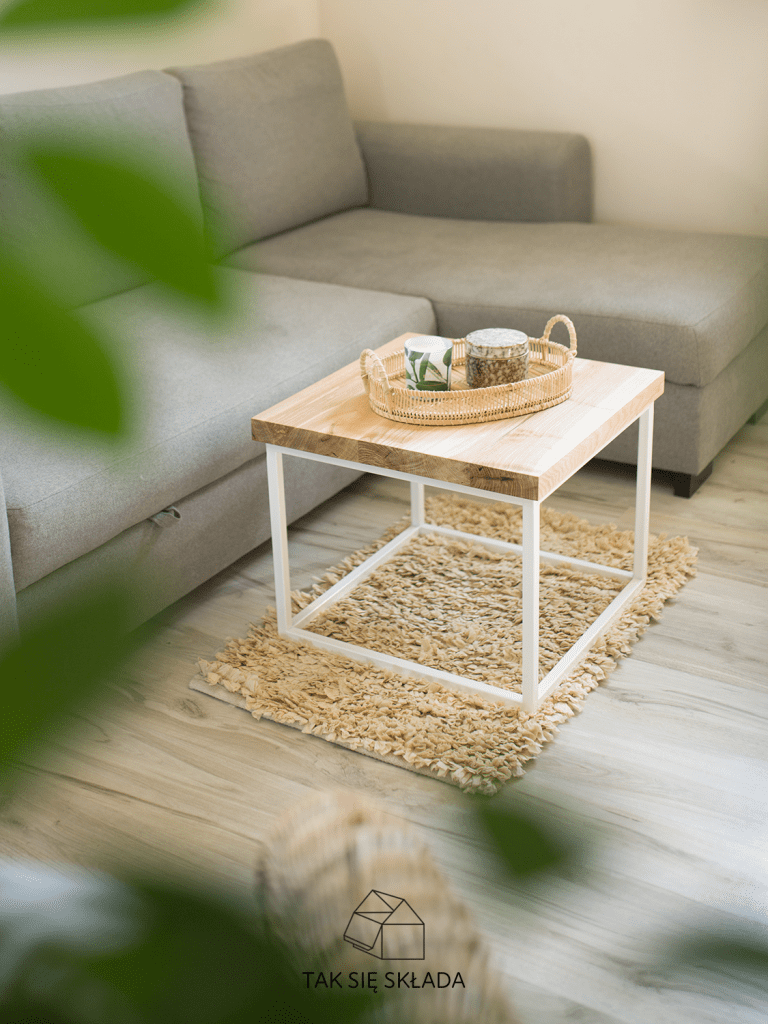 produkt Industrialny stolik kawowy kubik