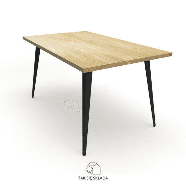 stół industrialny ze skośnymi nogami WI produkt stół industrialny ze skośnymi nogami WI