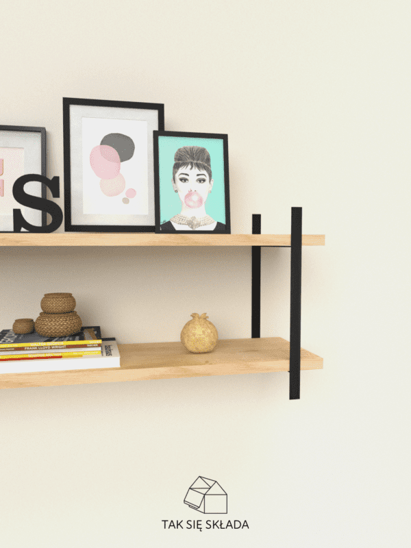 delikatna industrialna półka na ścianę produkt delikatna industrialna półka na ścianę